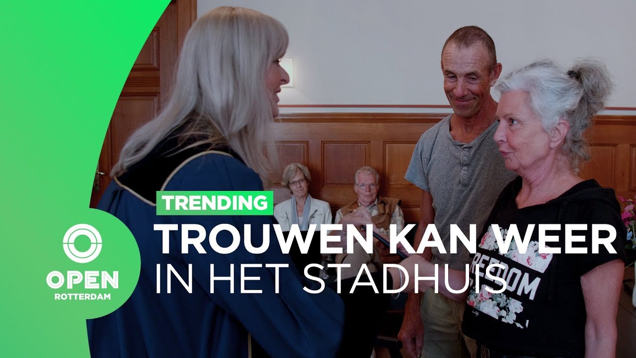 Trouwen kan weer in het Stadhuis! | Trending