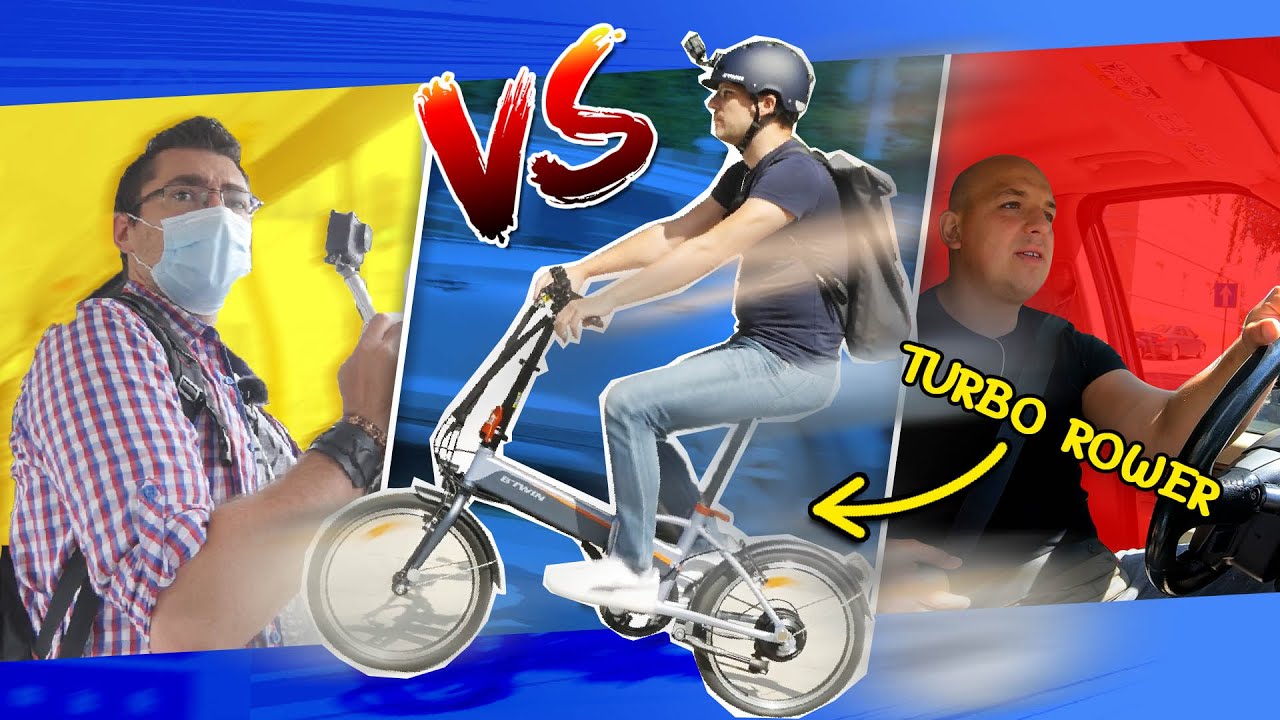 ROWER vs SAMOCHÓD vs AUTOBUS - WIELKI WYŚCIG I WYZWANIE OD DECATHLON