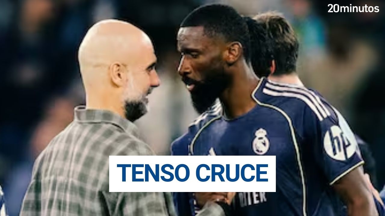 GUARDIOLA Y RUDIGER, cara a cara: tensi&oacute;n en el City - Real Madrid