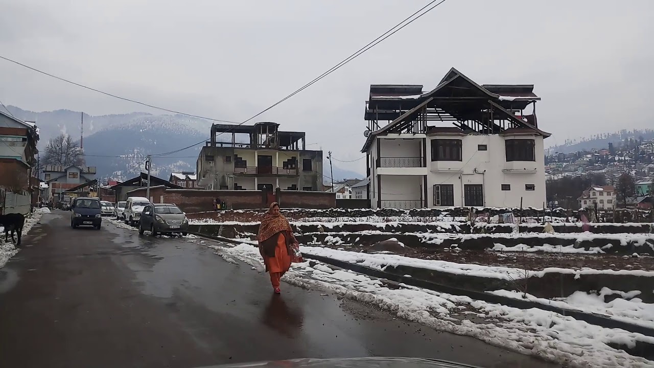 Bhaderwah  become more picturesque after  snowfal/ Mohd Majid Malik Journalist
