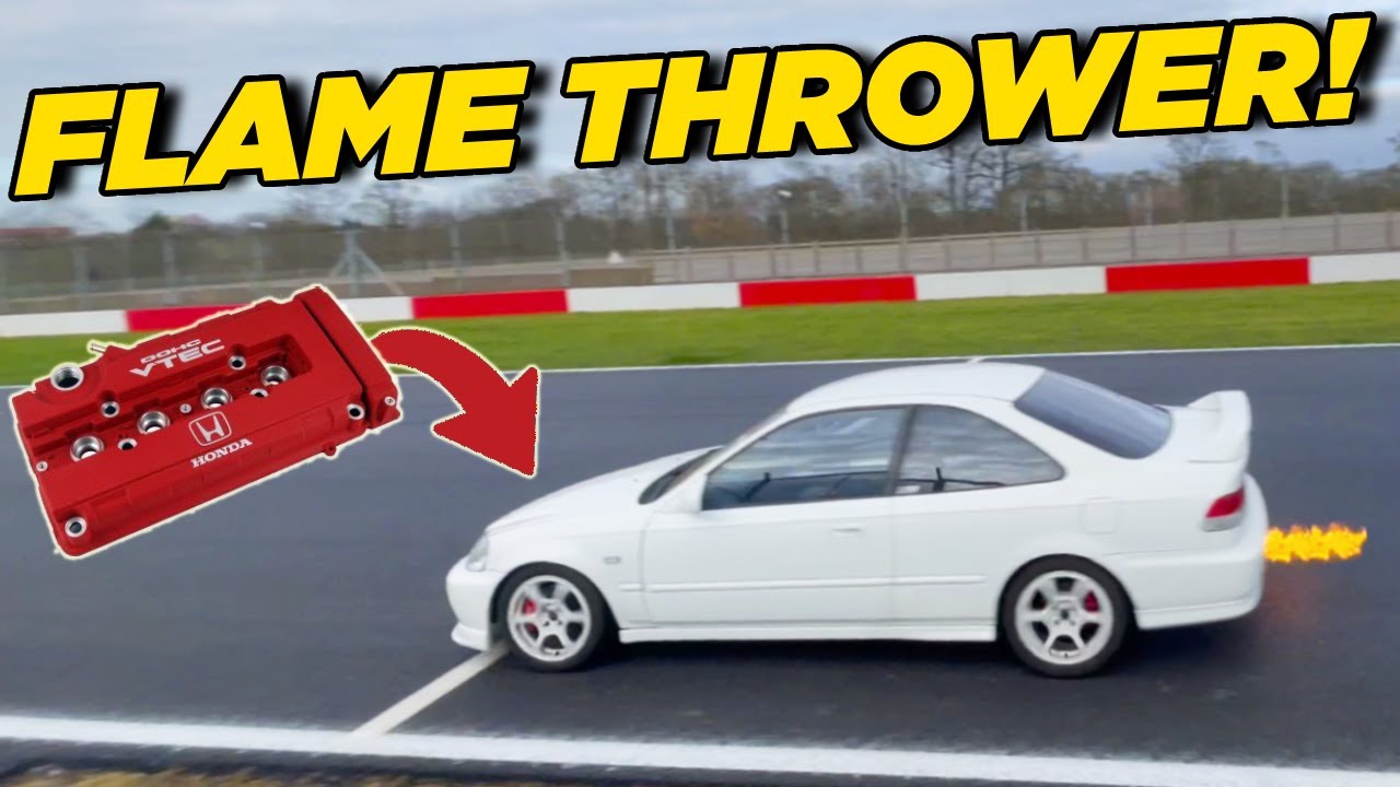 B16 Honda Civic Coupe — гоночный тест в погоне за DC2 Type R!