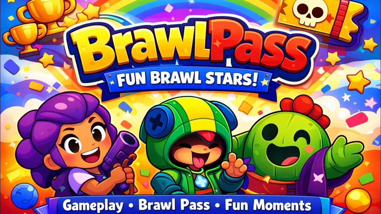 Brawl Pass Rewards + Gameplay | Brawl Stars 