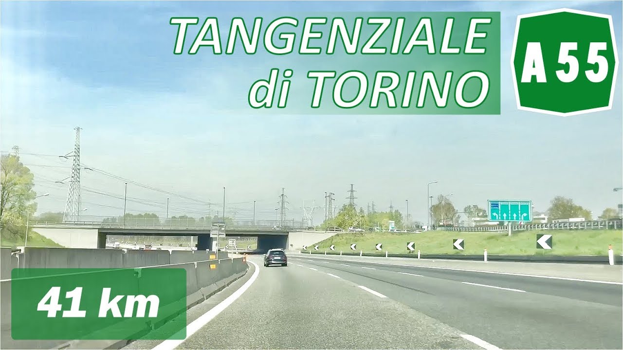 A55 | TANGENZIALE di TORINO | Percorso completo