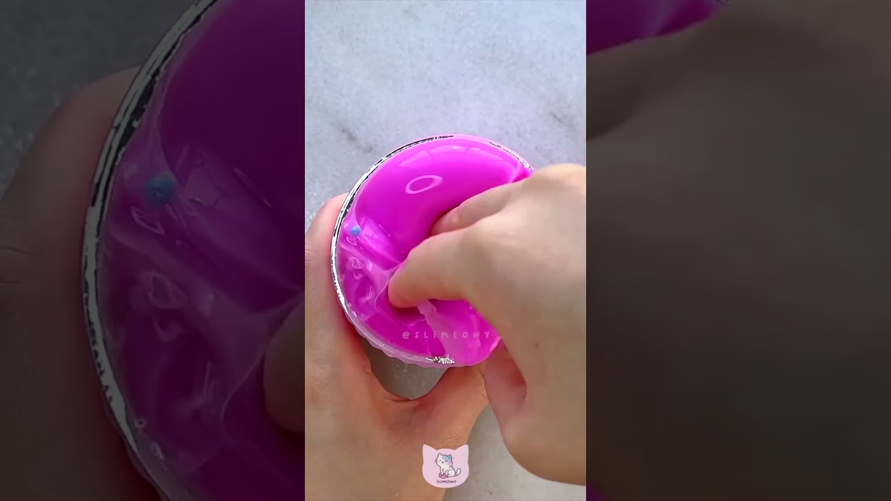 Store Bought Slime ASMR 🧁 Strawberry Cupcake $5 Nickelodeon slime from Five Below