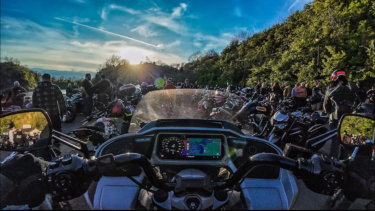 Big Bike meet @ Stoney cove on the Harley Davidson CVO road glide