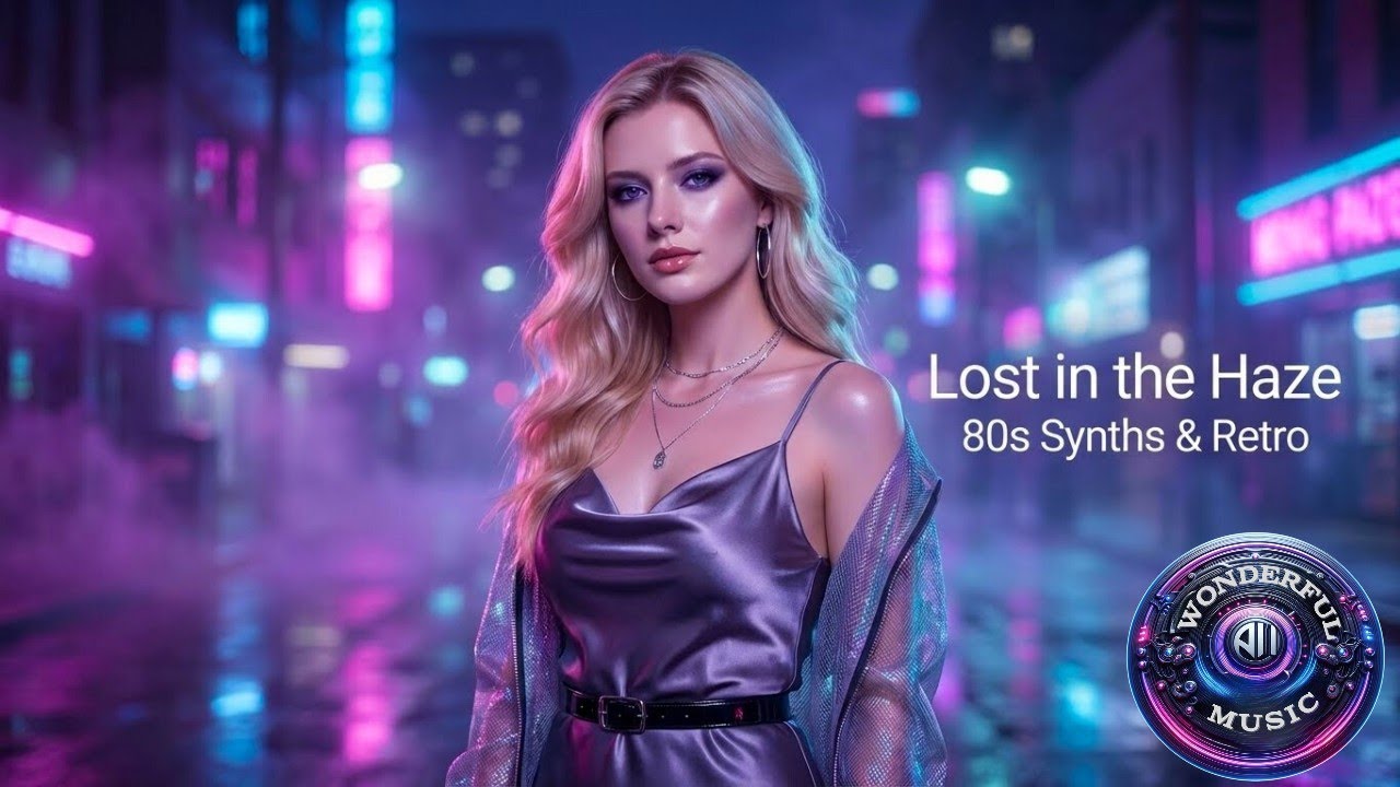 Lost in the Haze (80s Synths & Retro) – Wonderful Music AI