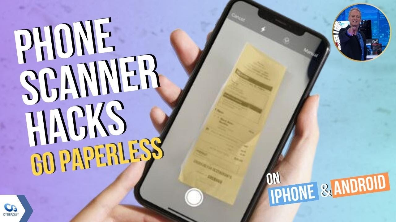 How to go paperless by turning your phone into a portable scanner | Kurt the CyberGuy