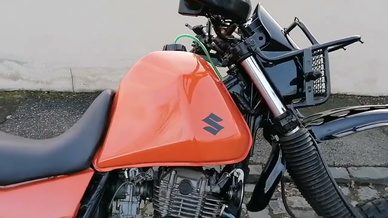 Suzuki DR600 how to kick start, also for sale