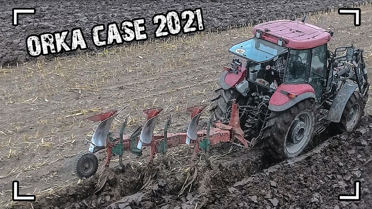 Orka Po Kukurydzy 2021☆Case JX 90 & 3 Skibowy Pług Obrotowy Kverneland☆TheDeutzTeam☆
