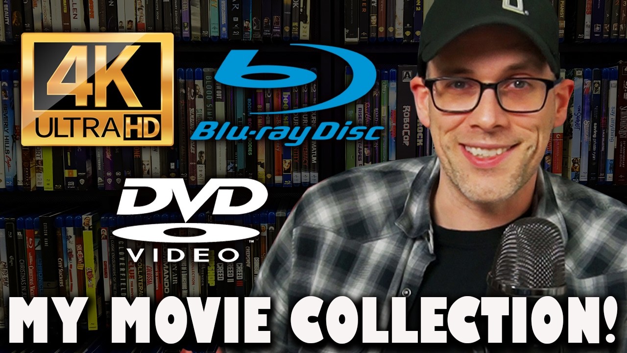 My Physical Media Collection 2025: 1000+ 4K, Blu-Ray & More!