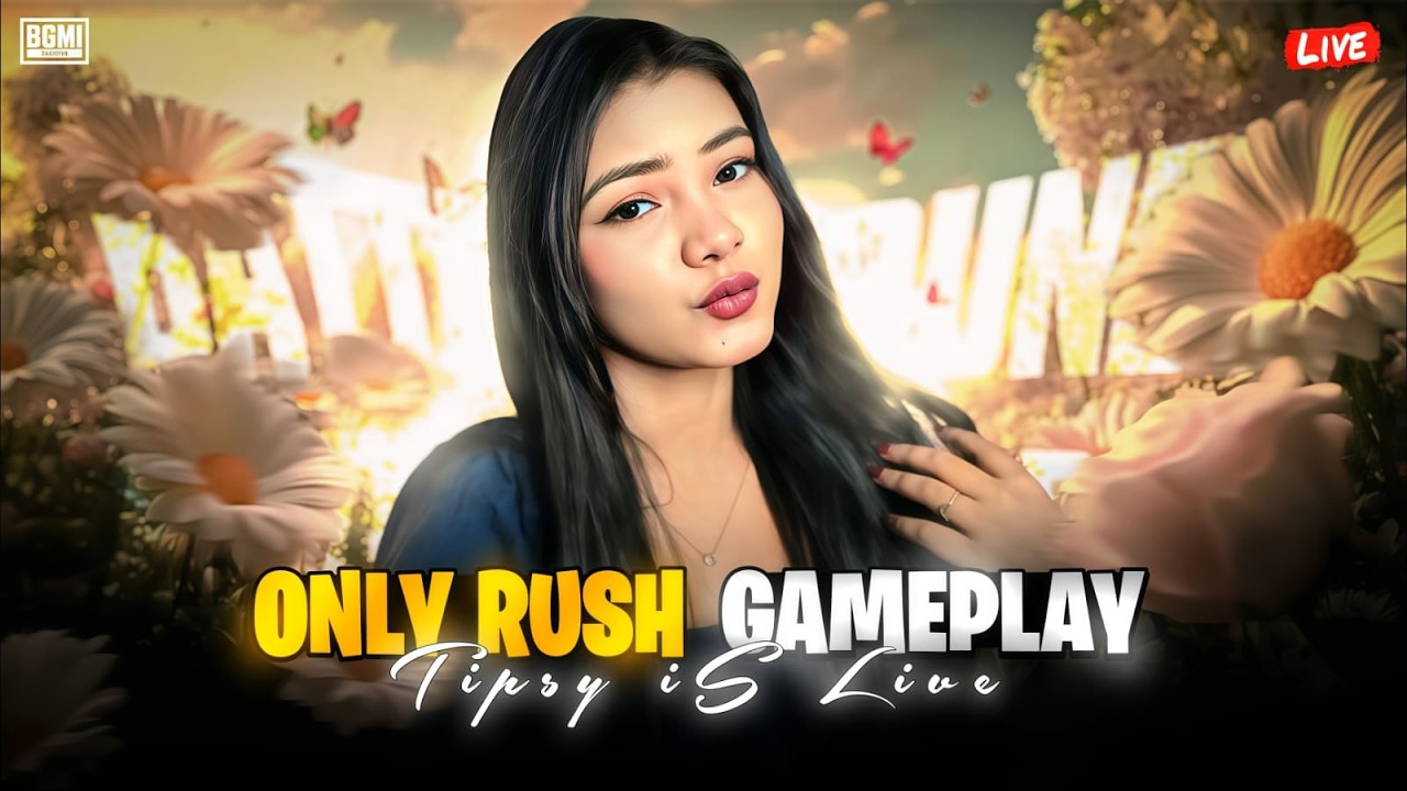 NONSTOP CHICKEN DINNERSS🥶💗| ROAD TO 4K || FACECAM W TIPU🩷 || #bgmilive #girlgamer #short