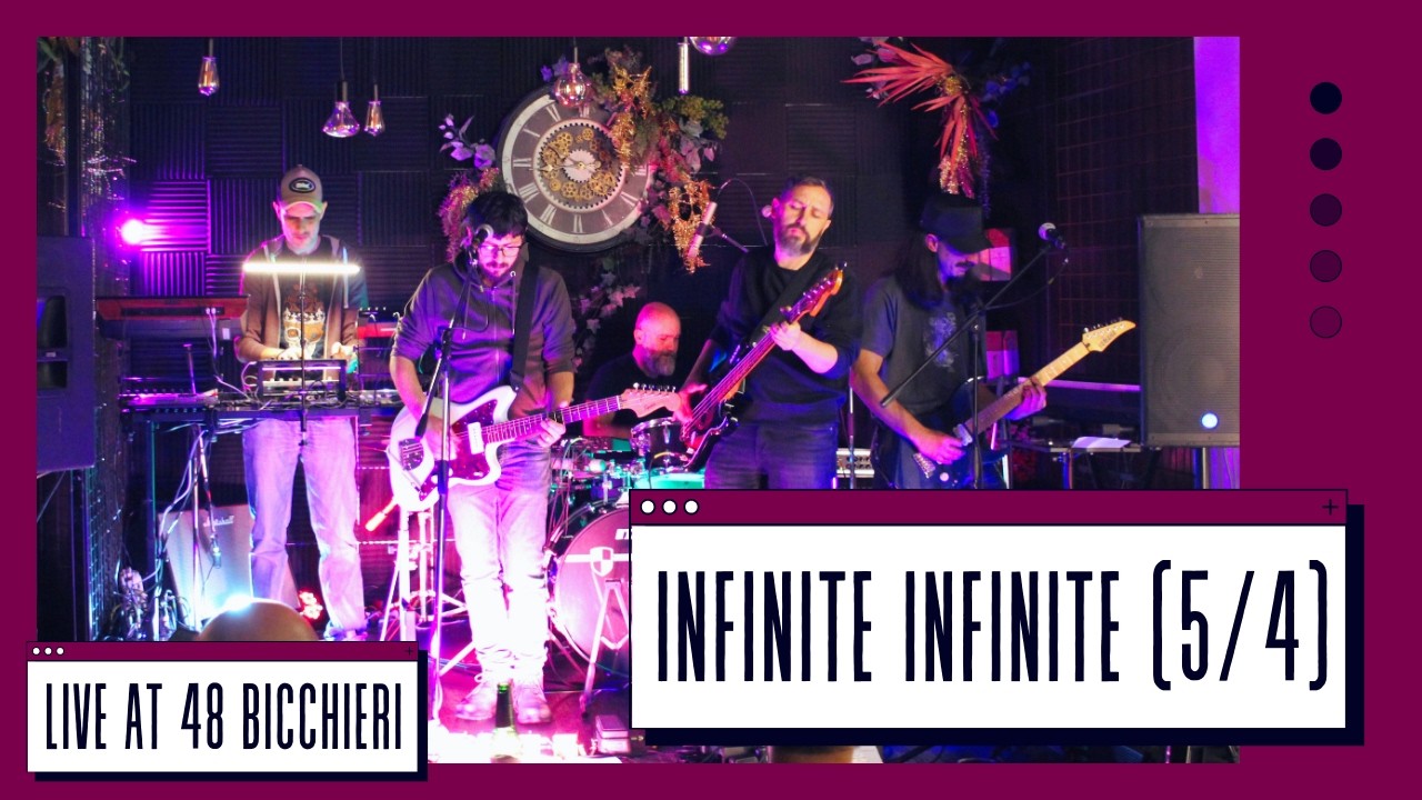 moonglasses – infinite infinite 5/4 (Live at 48 Bicchieri) | January 29, 2026