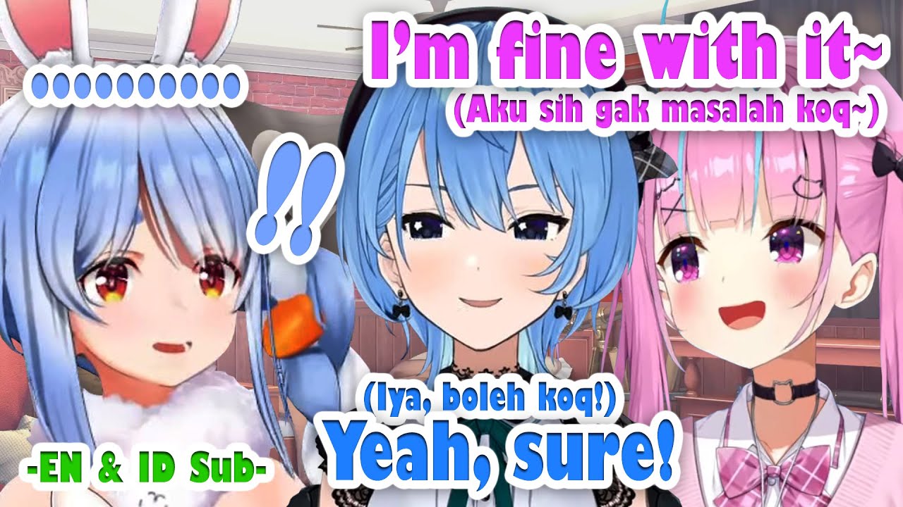 Pekora Wants to Make Suisei & Aqua Feel Disgusted With This, But Got Disappointed Instead [Hololive]