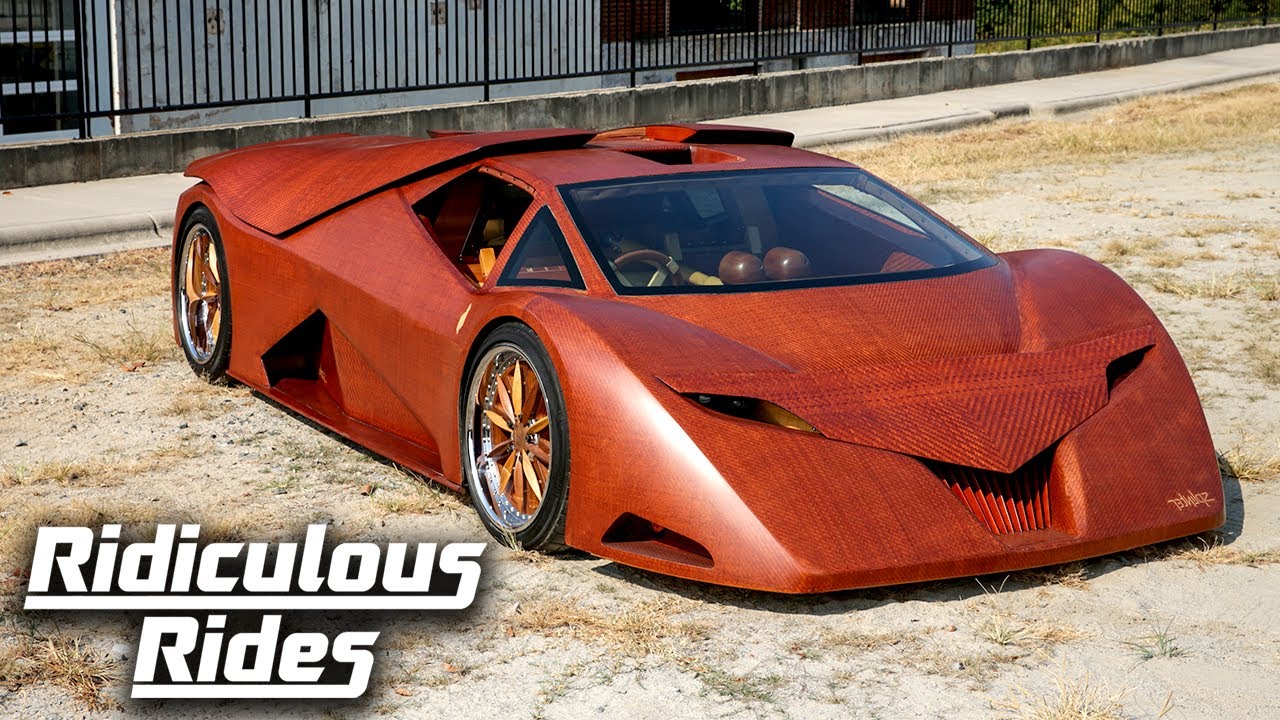 Splinter - The World's First Wooden Supercar | RIDICULOUS RIDES