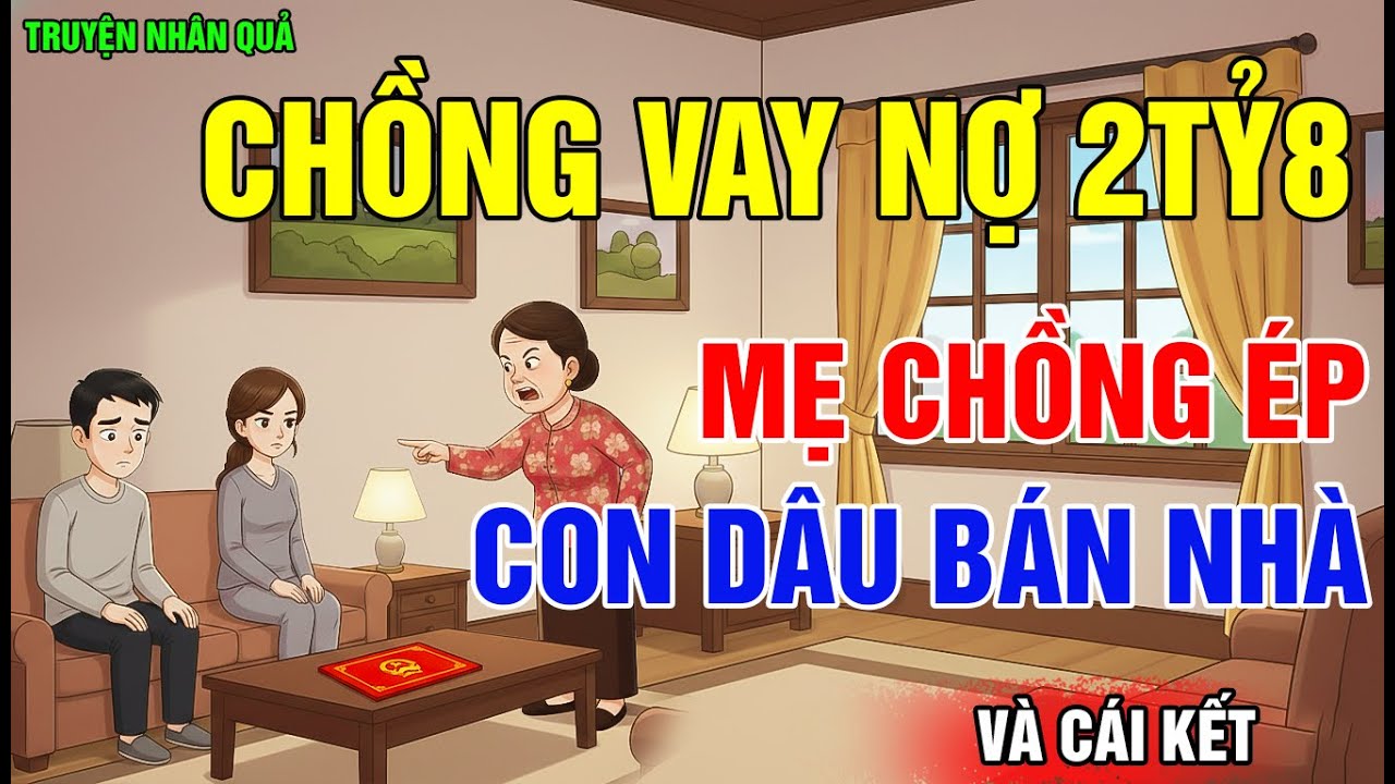 Chuyện Nhân Quả: Chồng Nợ 2 Tỷ 8, Mẹ Chồng Bắt Con Dâu Bán Nhà Bố Mẹ Đẻ Cho Để Trả Nợ, Và Cái Kết