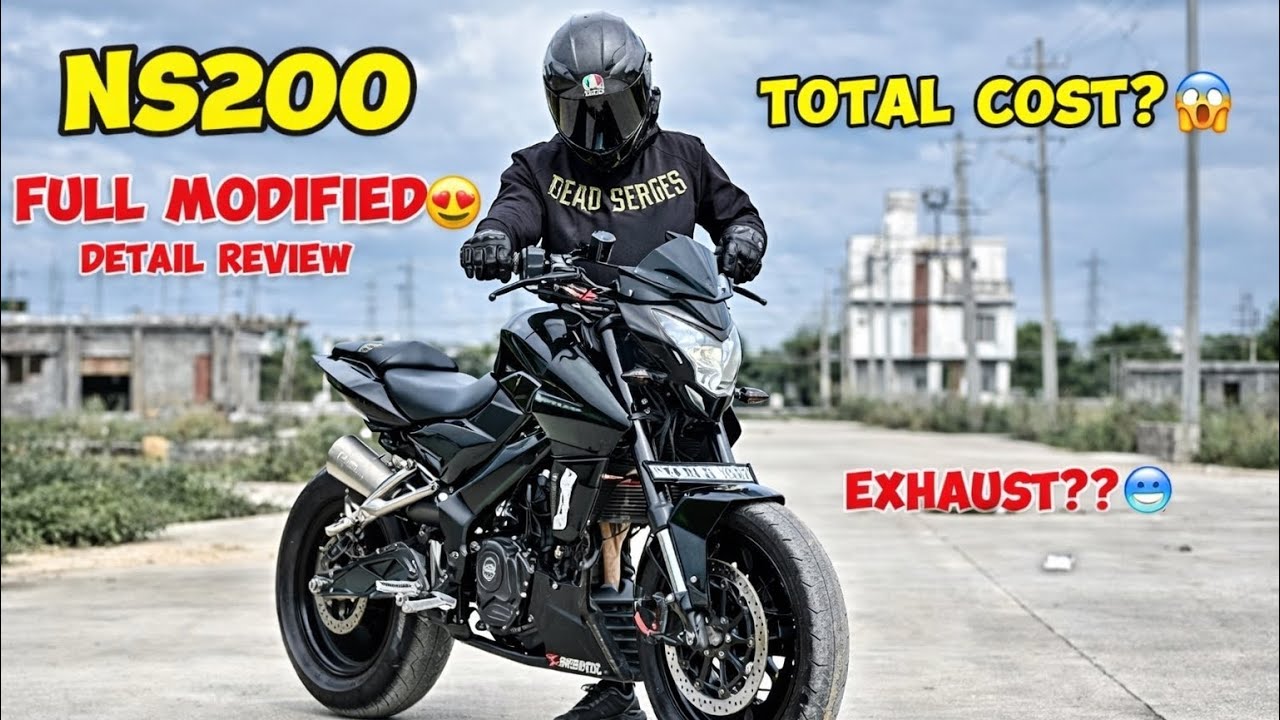 Ns200 bs4 fully modified 🔥| Total cost | Detail review |1 in banglore😎 @bbiker_shah #ns200 #modified