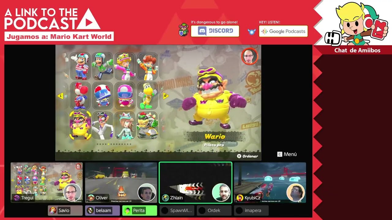Jugamos a Mario Kart World con la comunidad - 18-01-2026