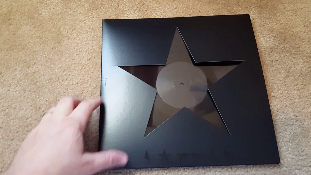 Unboxing - David Bowie Blackstar Vinyl LP 2016 Columbia (88875173871)