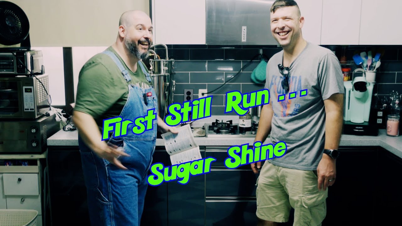 KimchiRednecks' Moonshine....First Run is Sugar Shine!