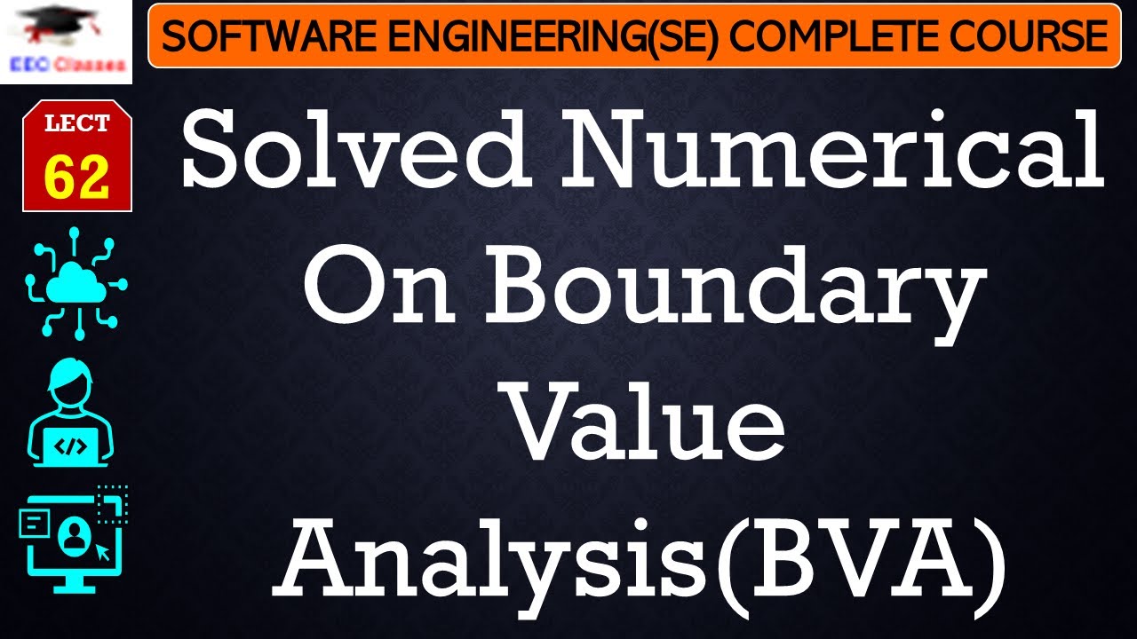 L62: Solved Numerical On Boundary Value Analysis(BVA) | Software Engineering Lectures in Hindi