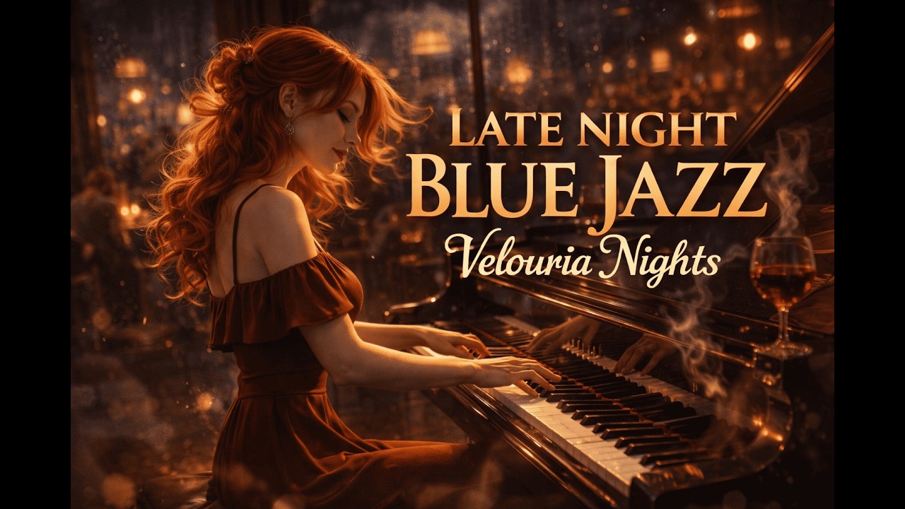 Blue Jazz for Late Nights - Gentle Piano & Smooth Blues for Focus, Study & Rest