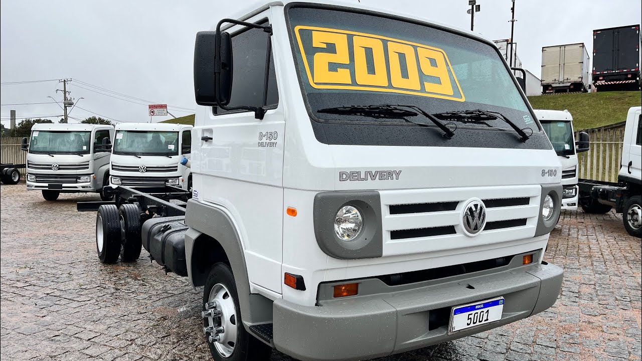Volkswagen 8-150 Delivery - ano 2009/2009 - Motor eletr&ocirc;nico - Chassi de 5,5M- Valor R$ 112.000,00