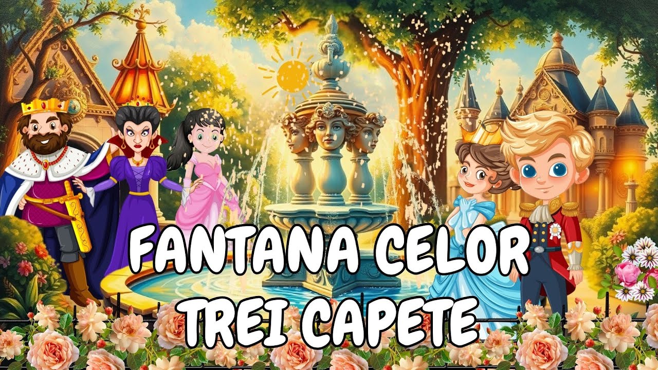 ⛲ Fântâna celor trei capete | Povesti pentru copii | Basme românești | Povesti nemuritoare ⛲