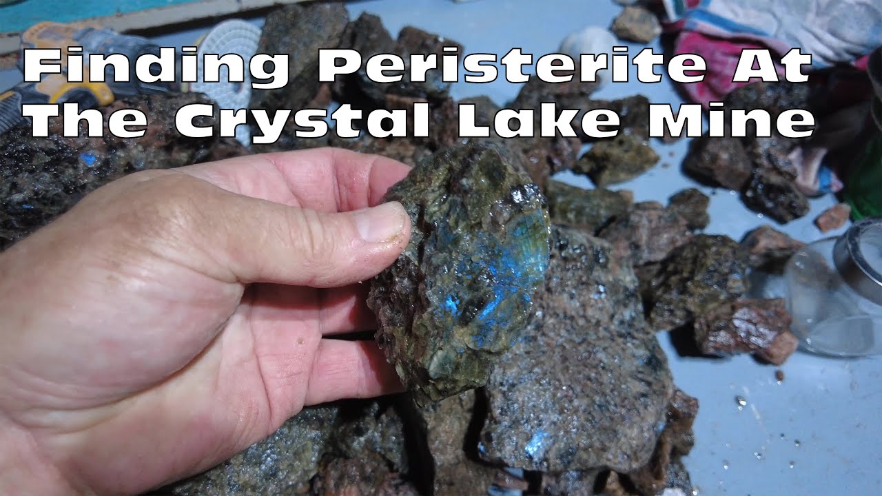 Crystal Lake Silver Crater Mine & Searching For Peristerite