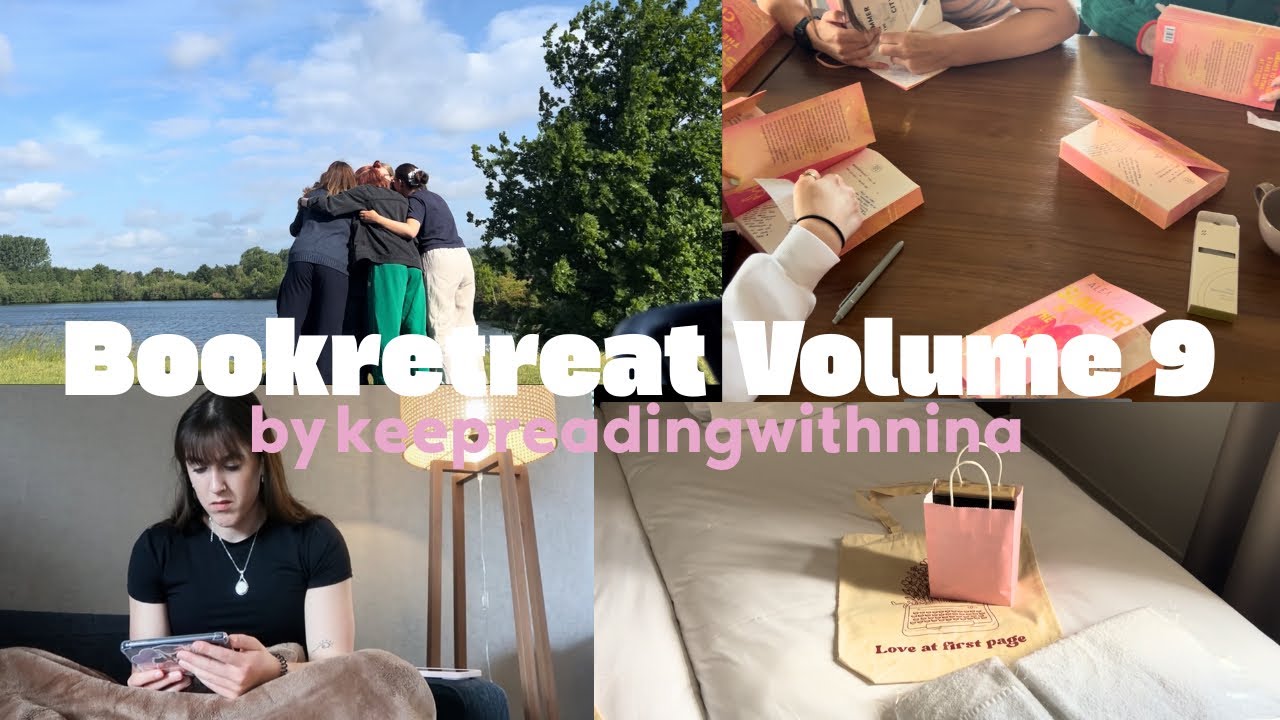 Bookretreat Volume 9 💗 Ein Wochenende mit Nina, 10 fremden Girls und gaaanz vielen Büchern! 📚✨