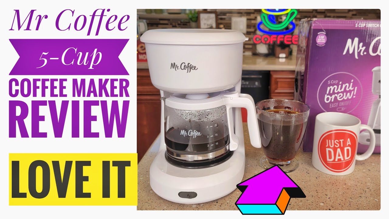 Обзор кофеварки MR. Coffee 5 Cup Mini Brew Switch и как её приготовить