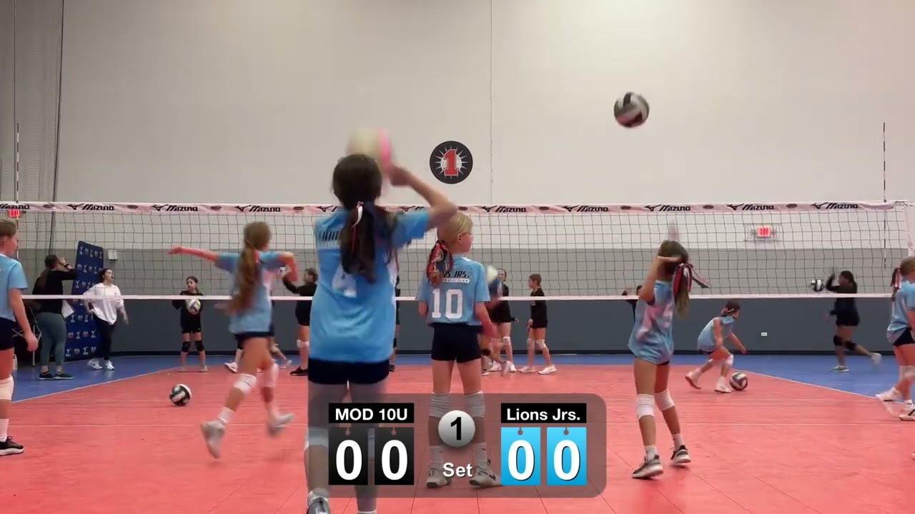 MOD 10U girls vs Lions Jrs on 1/14/2023