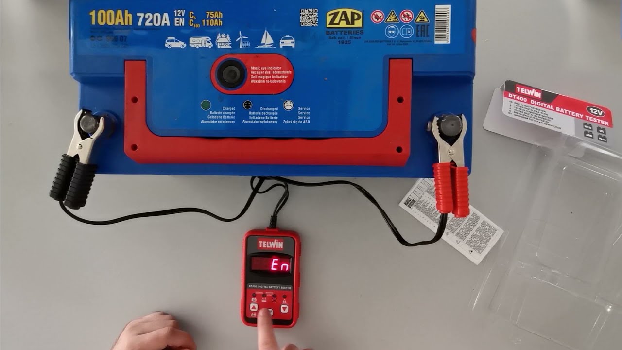 TELWIN DT400 BATTERY TESTER - GKOUMAS S.A. (Γ.Δ. ΓΚΟΥΜΑΣ Α.Ε.Β.Ε.)