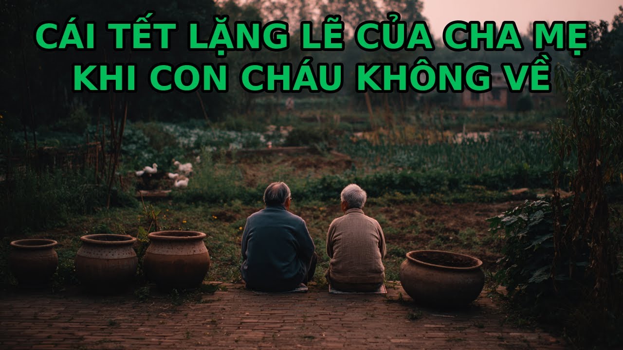 CÁI TẾT LẶNG LẼ CỦA CHA MẸ KHI CON CHÁU KHÔNG VỀ