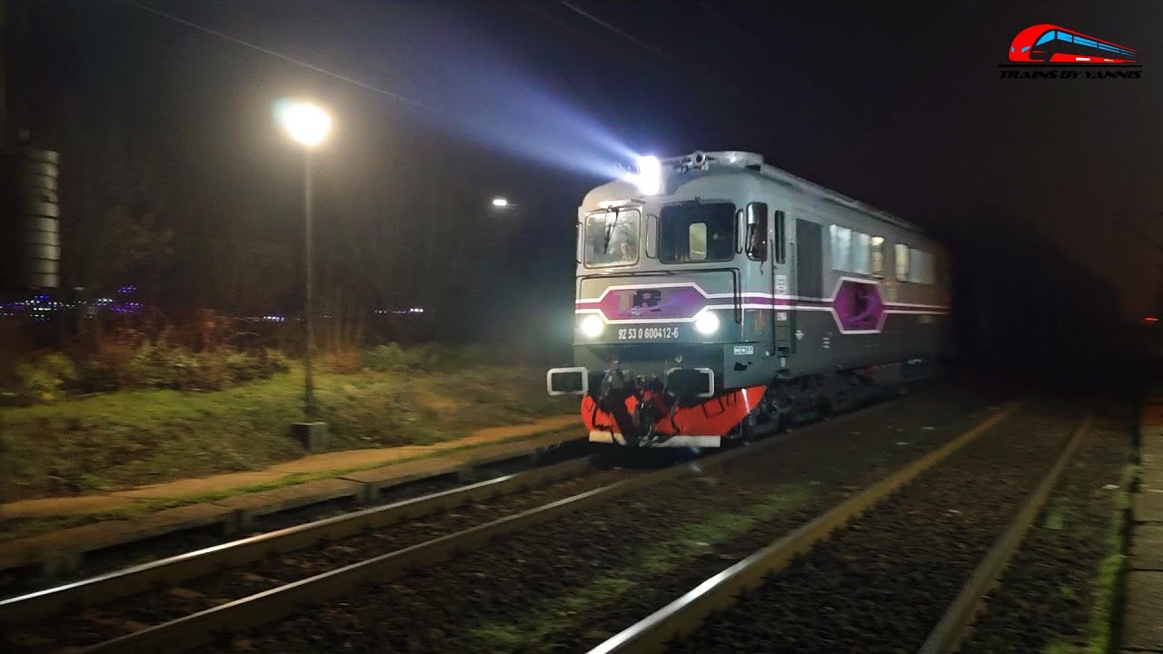 Trenurile Noptii la 1 Grad in Gara Craiova / Night Trains in Craiova Station - 29 Decembrie 2024 🌬️🚂
