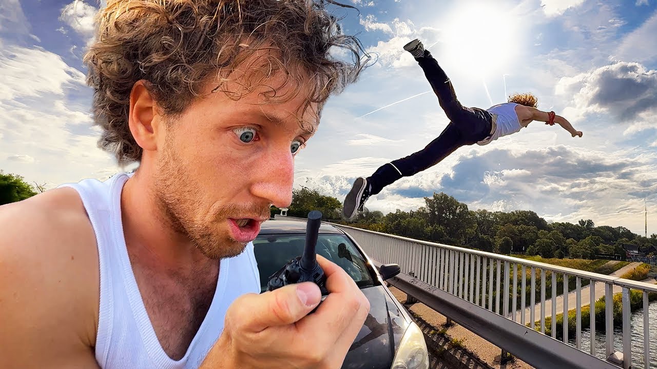 Riskanter Stunt: Brückensprung Wie In Einem Sehr Echten Action Film - Mein Weg Zum Action Star