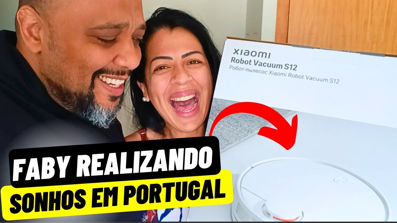 VLOG - CHEGOU O TÃO SONHADO DIA PARA A FABY EM PORTUGAL 🇵🇹