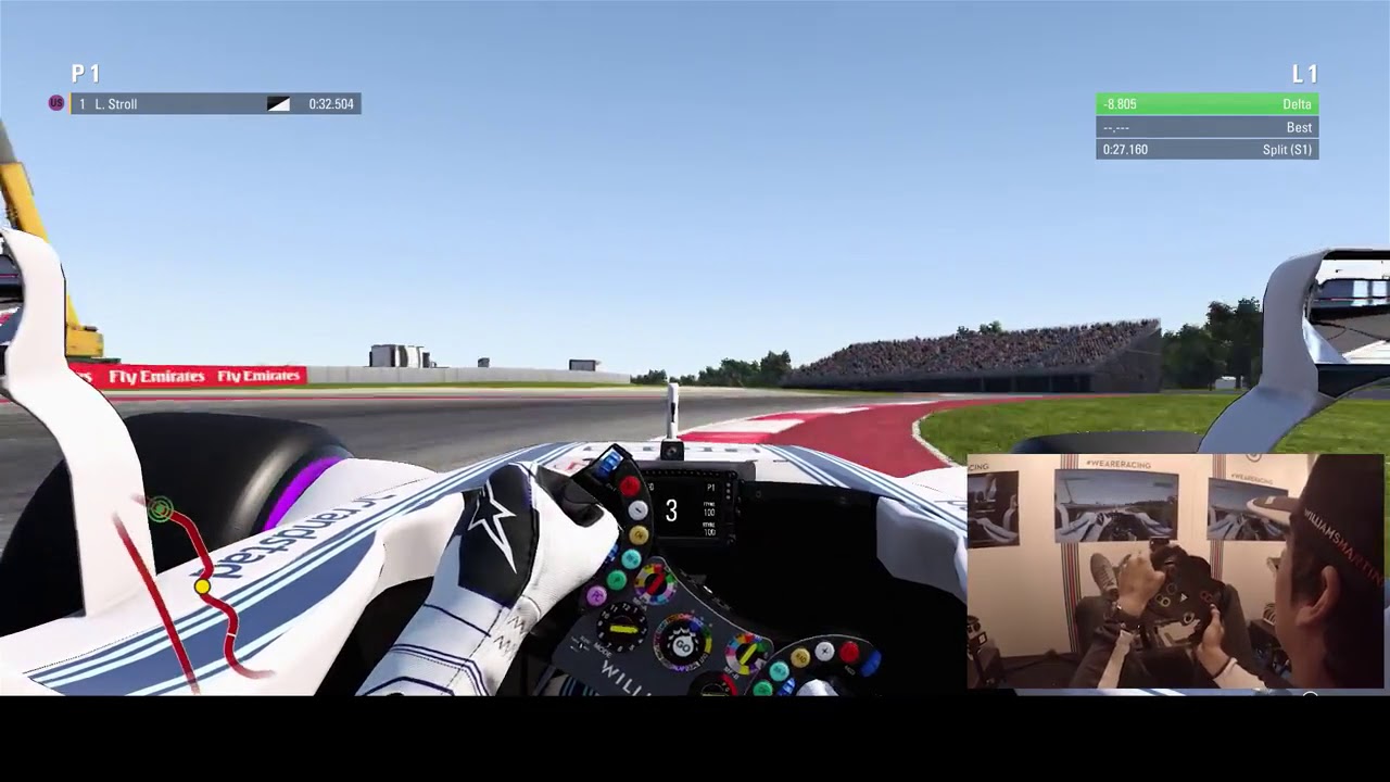 Join Lance Stroll as he takes you on a virtual lap of Circuit of the Americas!