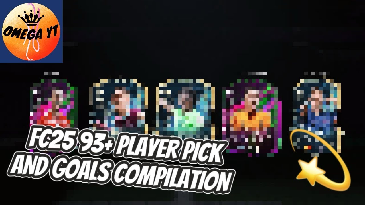 FC 25 93+ PLAYER PICK AND GOALS COMPILATION. 💫… FC 25 ULTIMATE TEAM