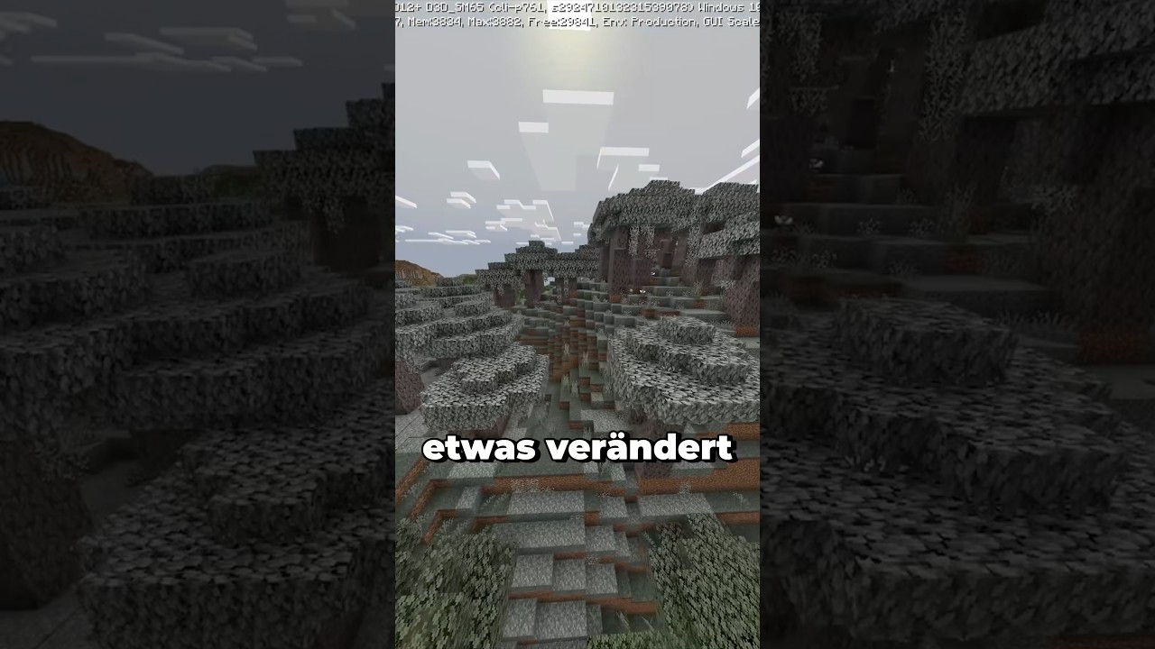 Das NEUE Minecraft BIOM hat ein Update erhalten&hellip;?! #minecraft #minecraftshorts #maggus