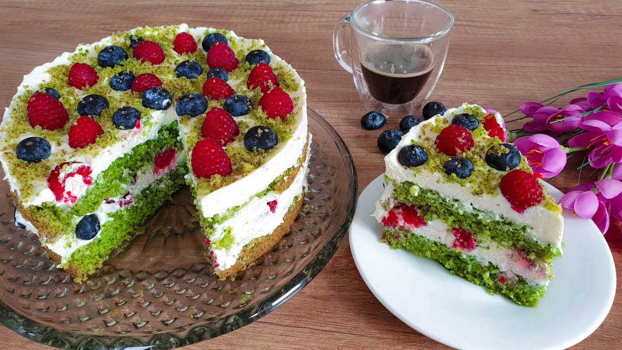 Просто ВКУСНОТИЩЕ! Этот Рецепт Сведёт Вас с Ума. Фантастический ИЗУМРУДНЫЙ ТОРТ 