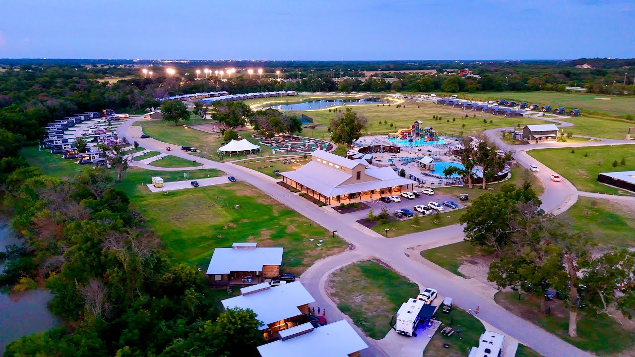 RV'ing Camp FIMFO with the family.  Waco, Texas
