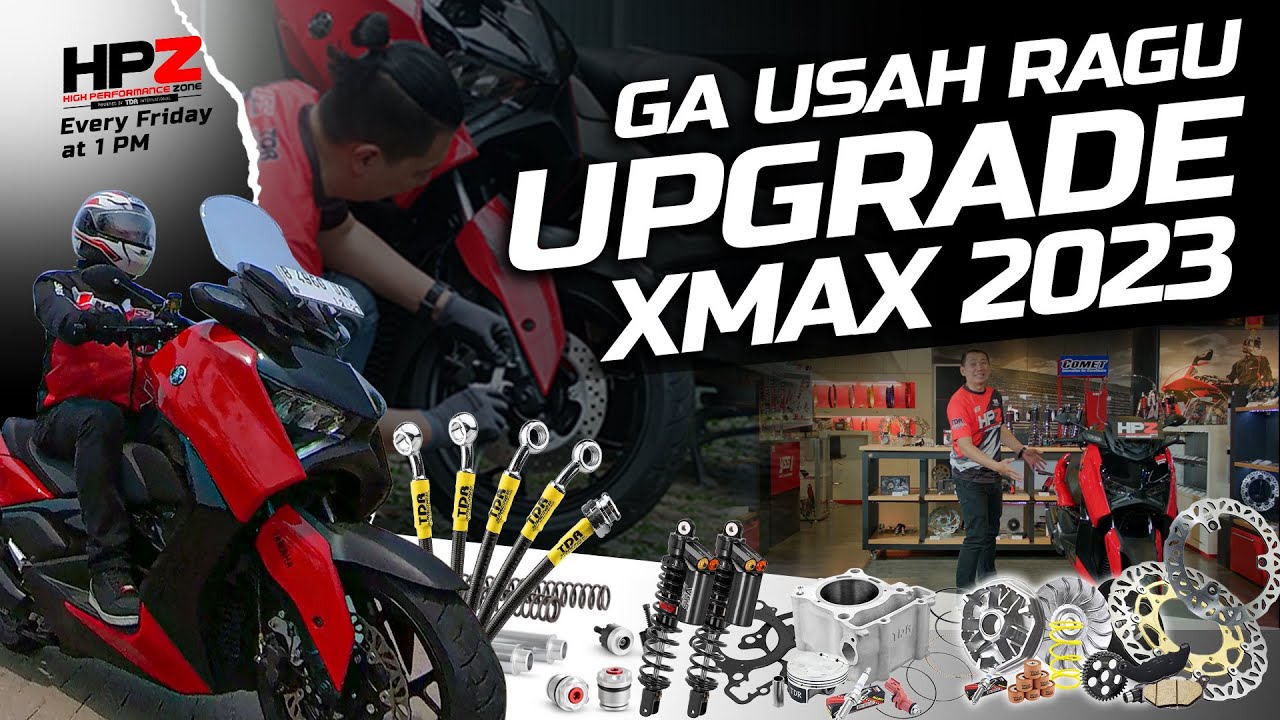 Upgrade Xmax 2023 Lengkap dari Suspensi YSS hingga Bore Up TDR 300cc