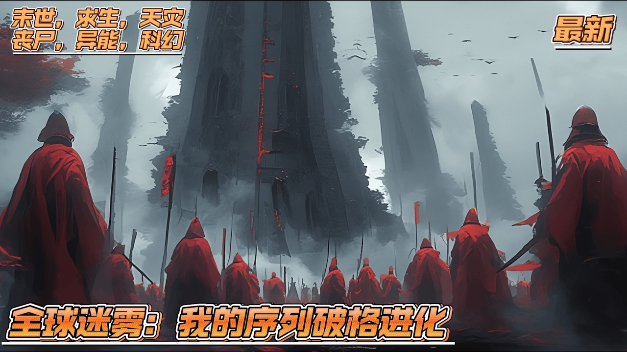 《全球迷雾：我的序列破格进化》终焉迷雾笼罩全球，我是序列最弱的【夜魇】。绝望中，我选择献祭自身，却意外觉醒唯一隐藏序列——【虚空吞噬者】！杀敌就变强？吞噬就能进化？！