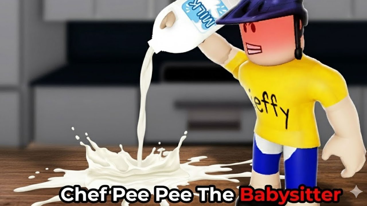 SML ROBLOX: Chef Pee Pee The Babysitter ! ROBLOX Brookhaven 🏡RP - Funny Moments