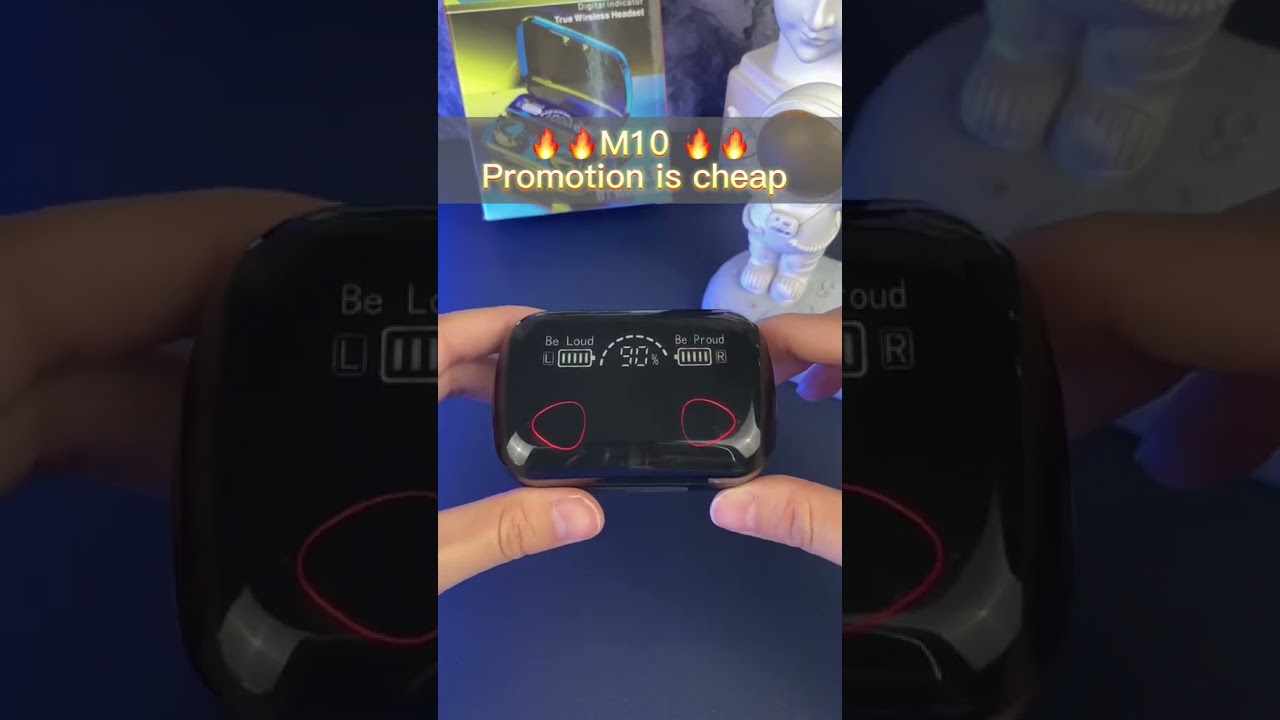 Fone de ouvido Bluetooth M10, Super promo&ccedil;&atilde;o Limitada na Shoppe Link nos coment&aacute;rios