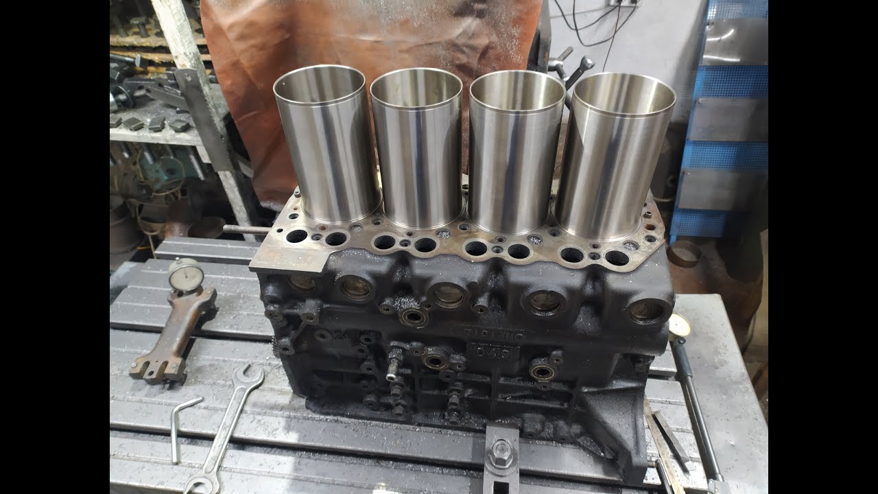 NISSAN TD 27 Гильзовка блока