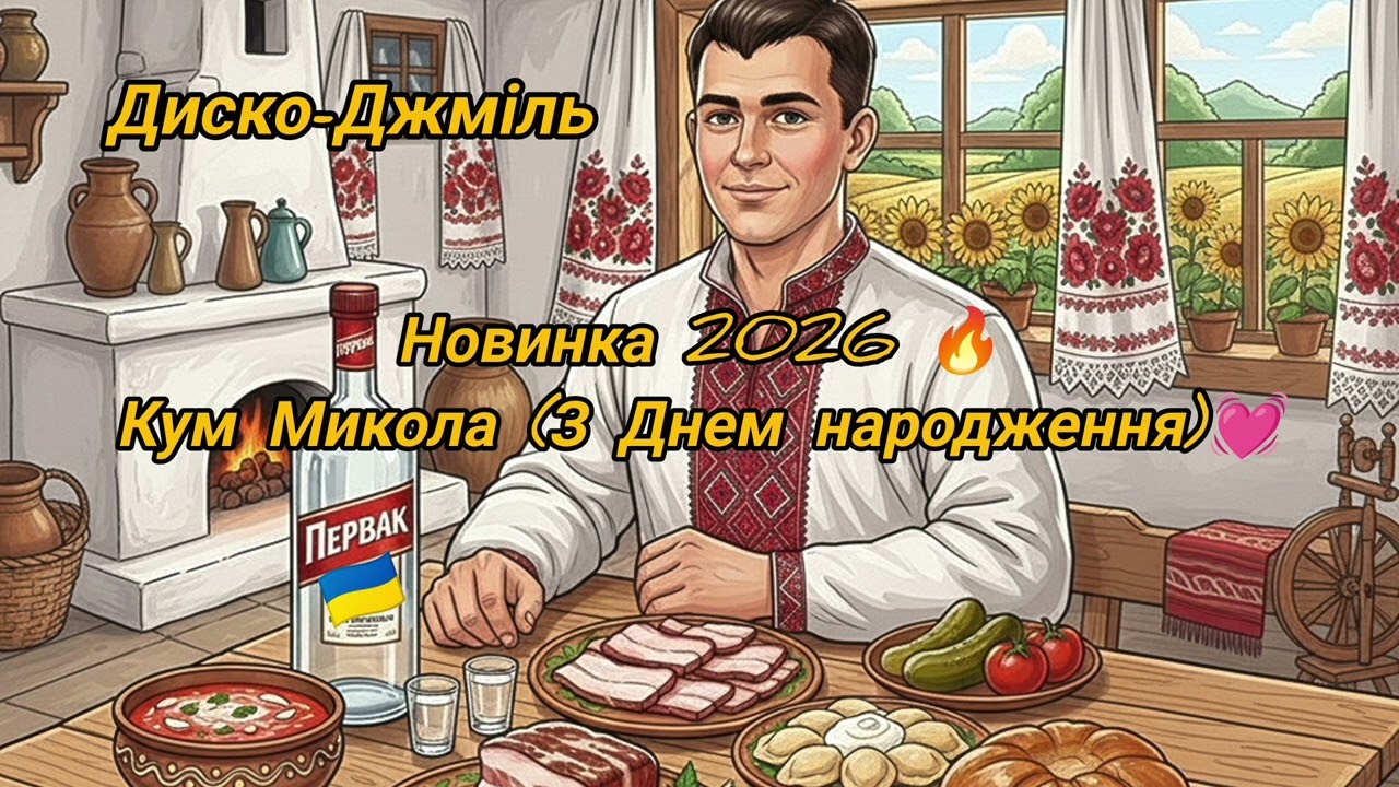 Новинка 2026 🔥 Диско-Джміль — Кум Микола (З Днем народження! )🎂🎁