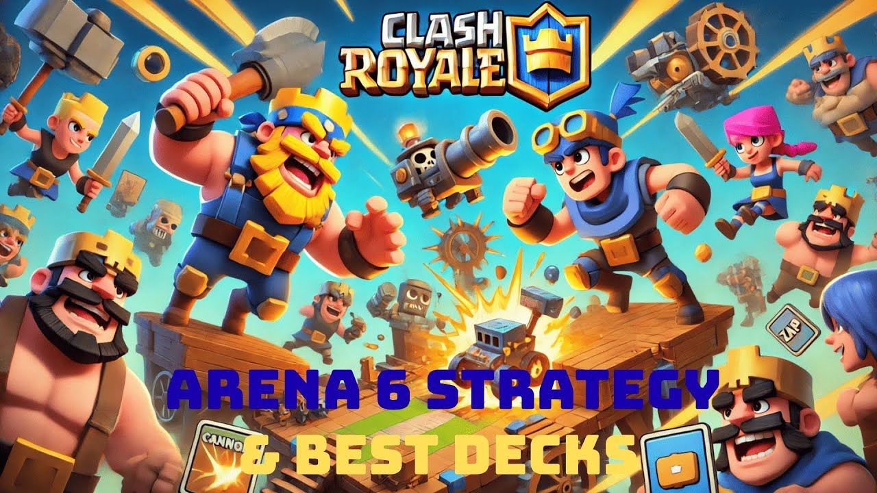 🔥 BEST DECKS to DOMINATE Arena 6 in Clash Royale! 💥 Epic Battles & Pro Tips!