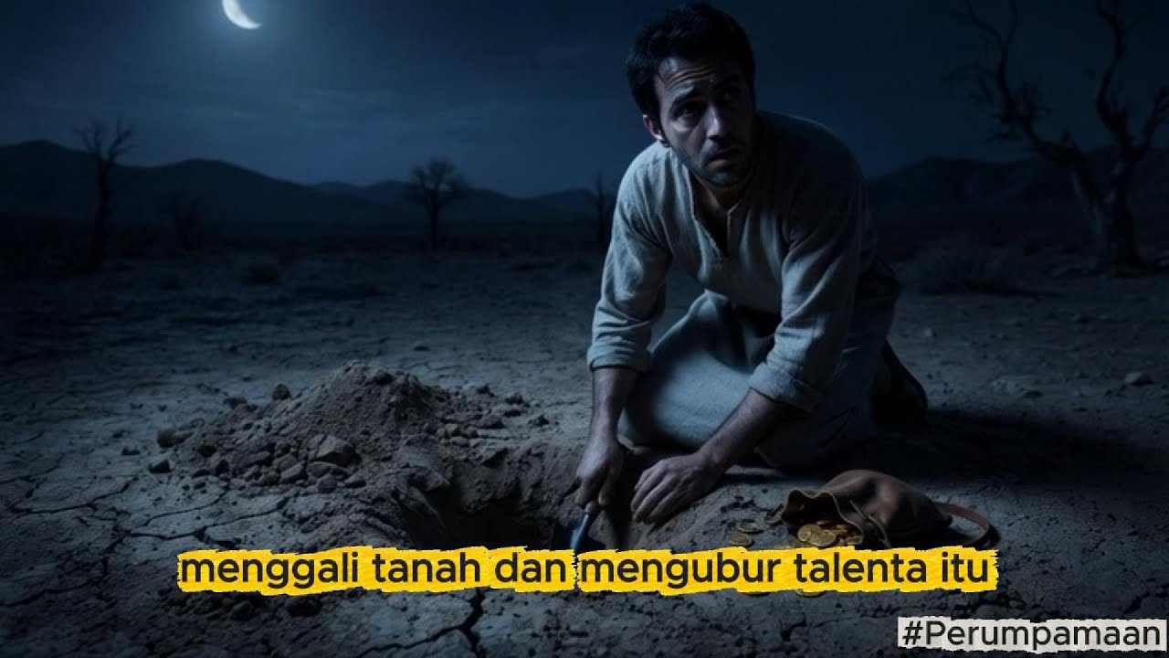 “JANGAN KUBUR TALENTAMU… TUHAN AKAN MENAGIHNYA!” PERUMPAMAAN TENTANG TALENTA. #renungankristen