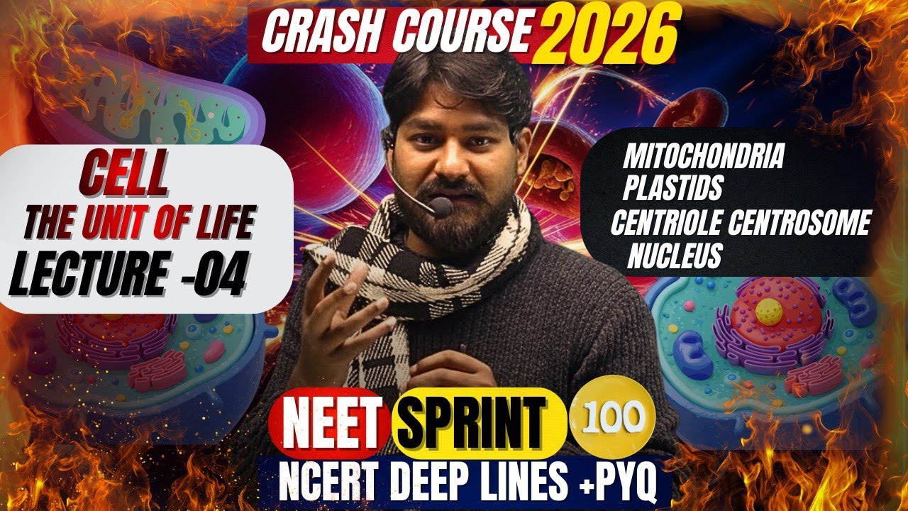 Cell the unit of life|Lec 4|NEET|by Anmol Sir|from basic|Ncert decoded